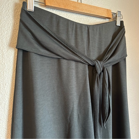 BANANA REPUBLIC | Midi Tie front A-Line Skirt Small Tall NWT - Picture 3 of 5